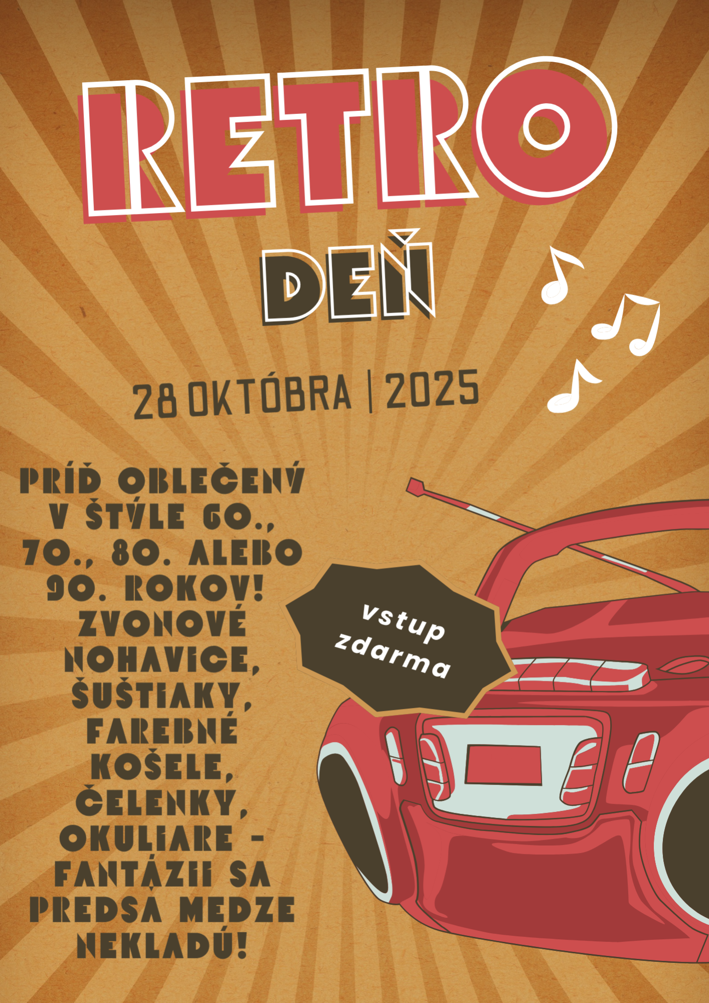 RETRO DEŇ - Obrázok 1