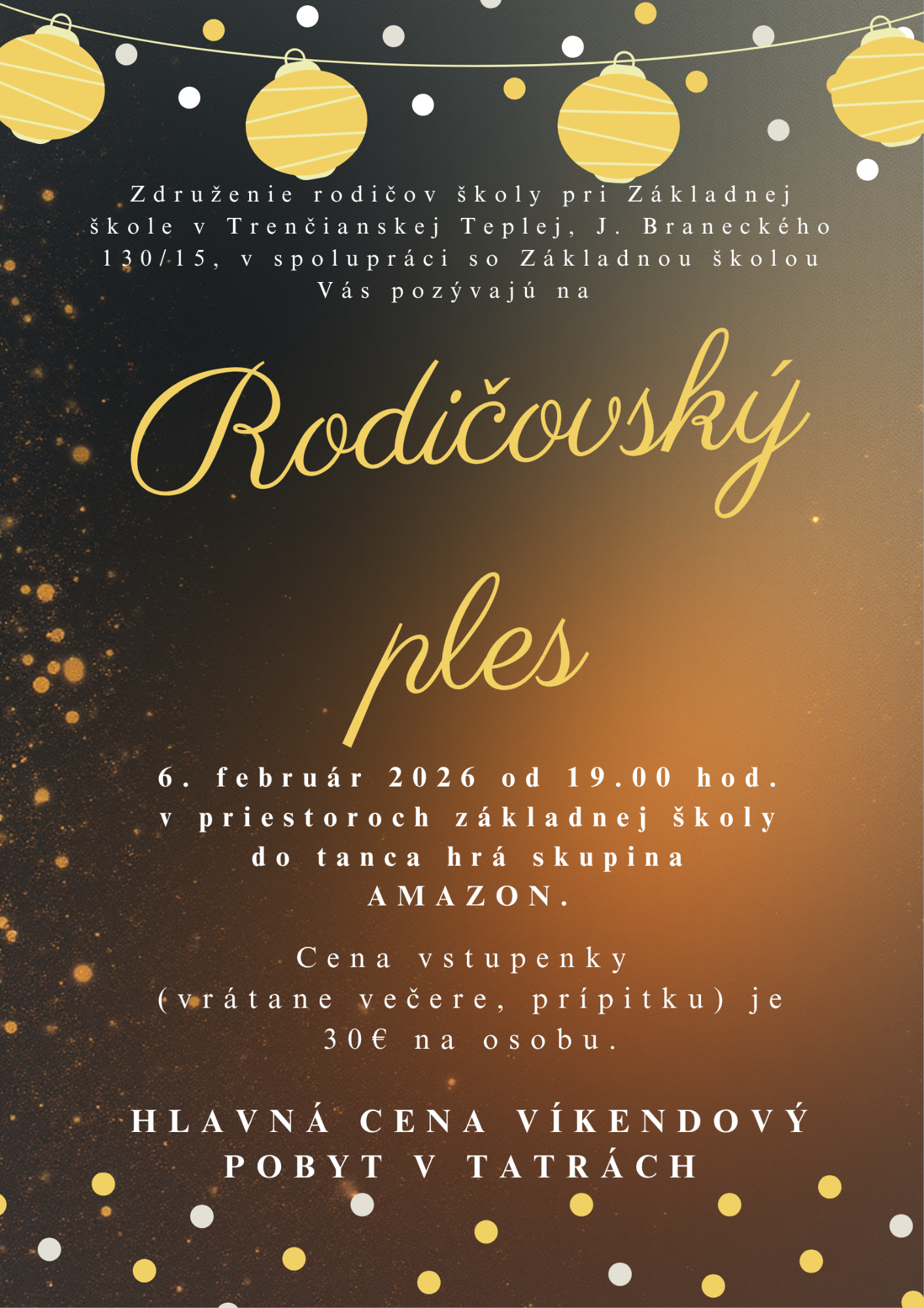 Rodičovský ples - Obrázok 1