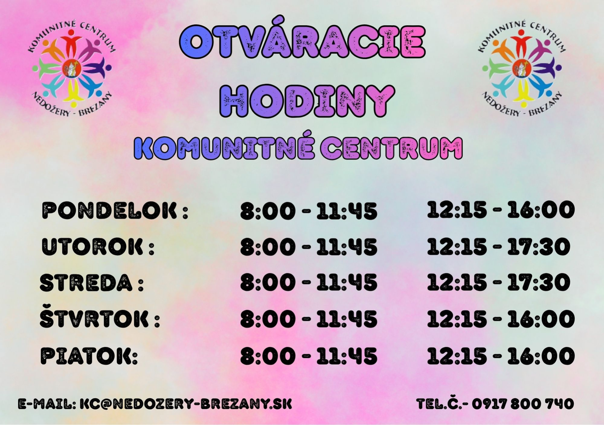 Odkaz: https://www.nedozery-brezany.sk/informacie-o-obci/komunitne-centrum.html