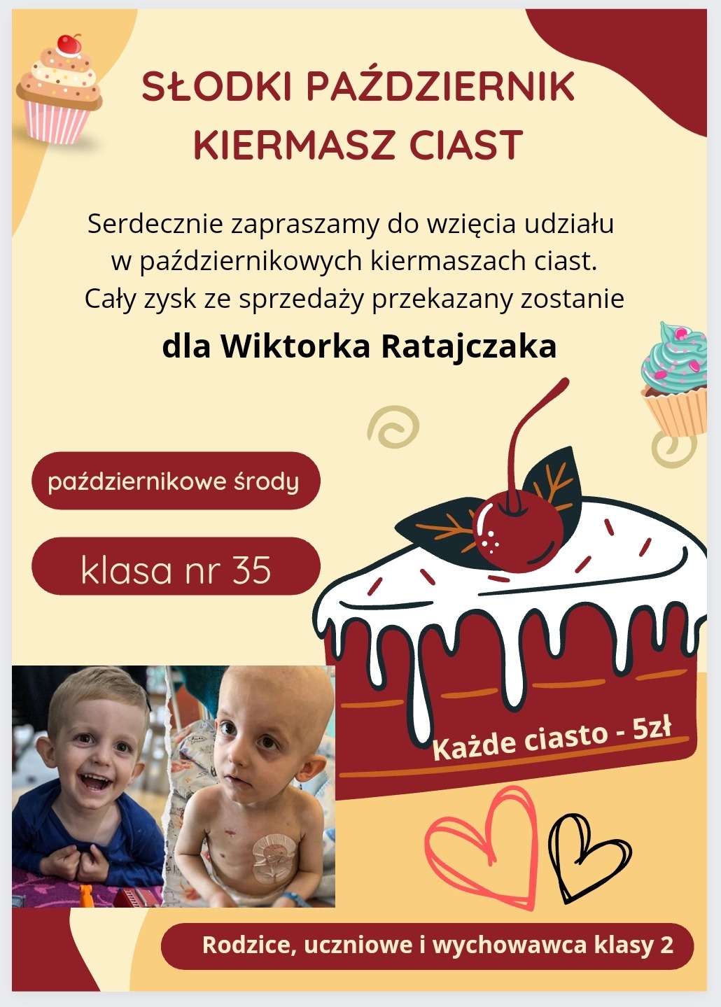 Słodki październik - kiermasz ciast i ciasteczek - Obrazek 1