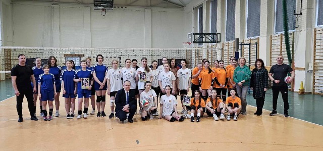 Zdjęcia z Turnieju Piłki Siatkowej Dziewcząt w ZSP w Jastrzębi z lutego 2024r.