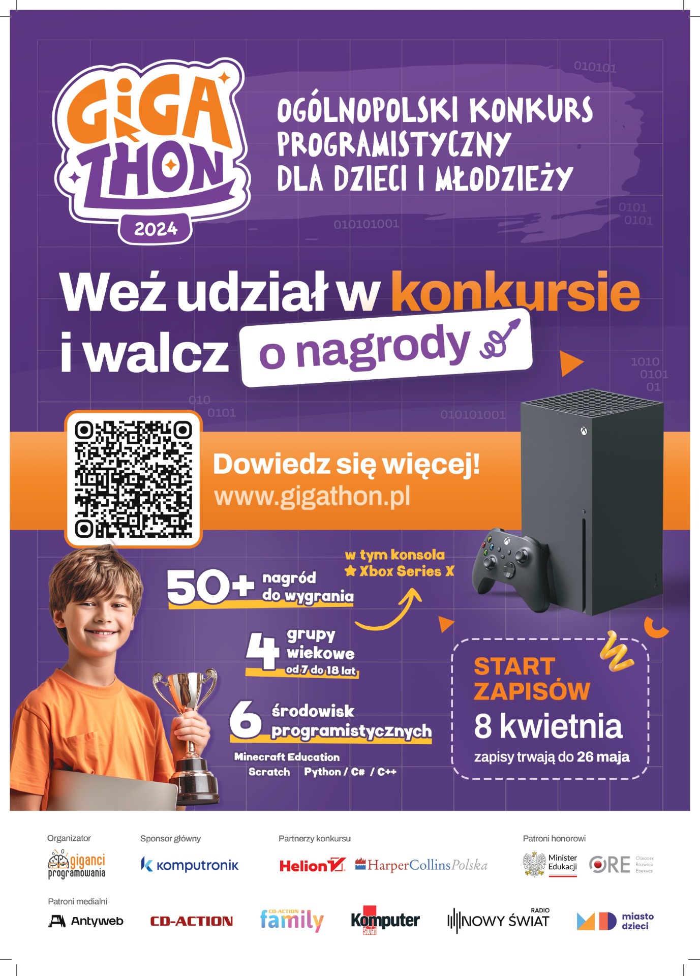 Ogólnopolski Konkurs Programistyczny dla dzieci i młodzieży 7-18 lat - Obrazek 1