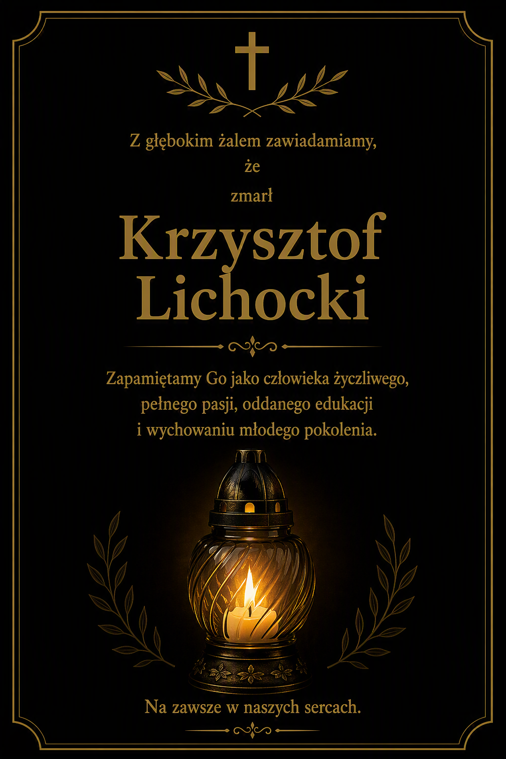 Pozostanie w naszej pamięci... - Obrazek 1