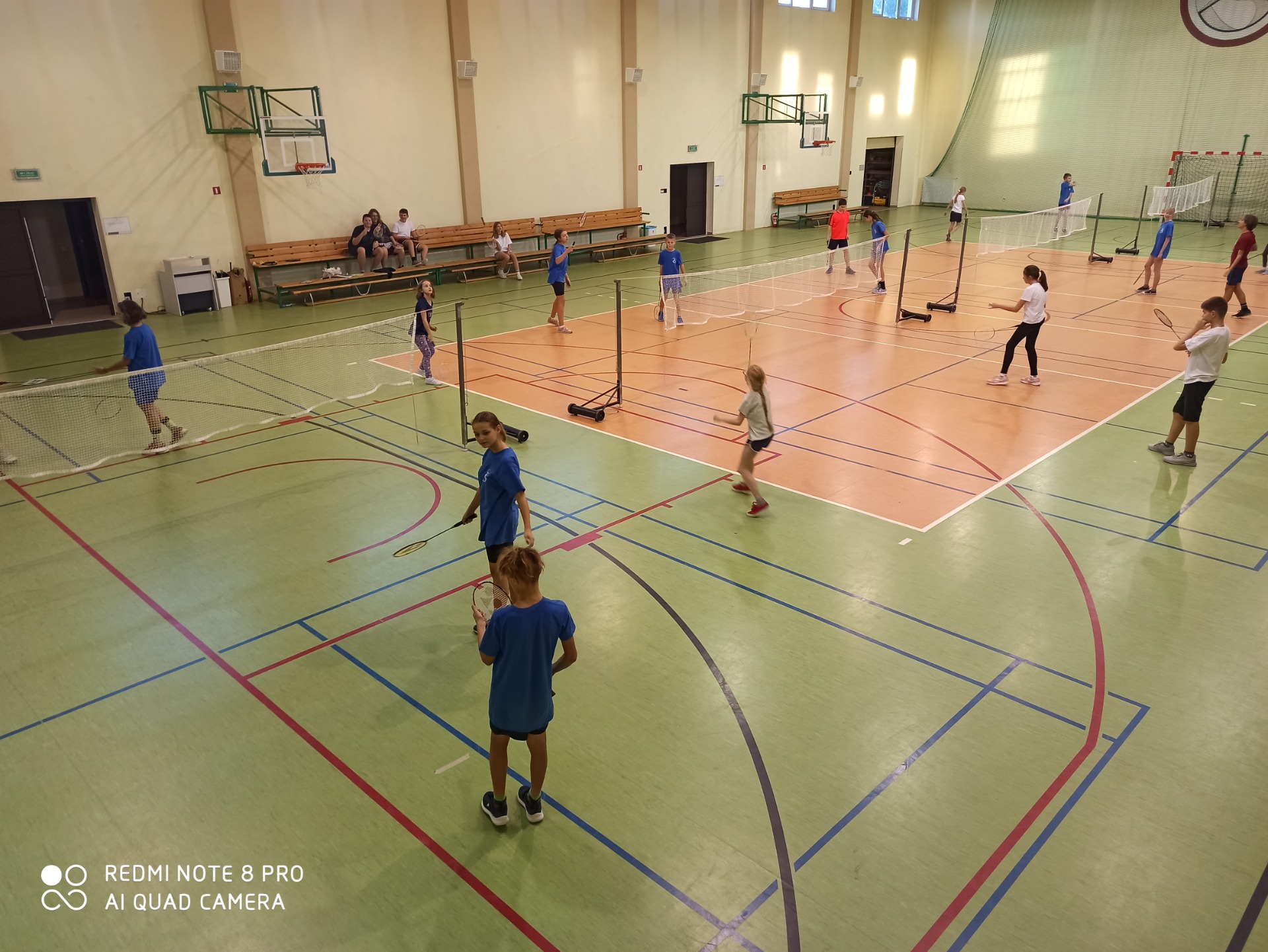 Treningi badmintona w Zespole Szkół w Zasutowie - UKS Zasutowo - Obrazek 5