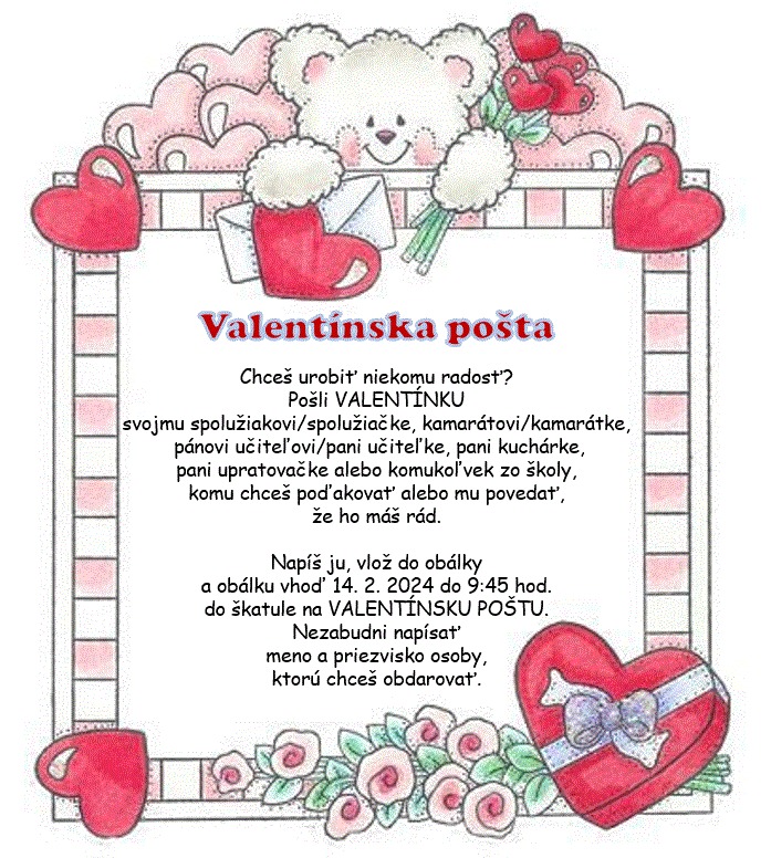 Valentínska pošta - Obrázok 1