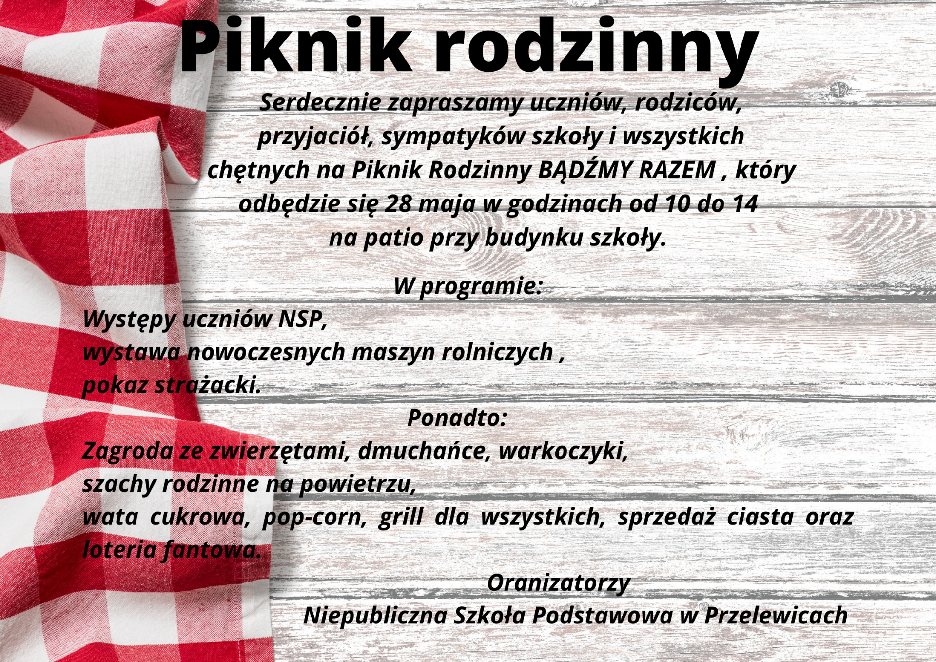 Piknik Rodzinny. - Obrazek 1