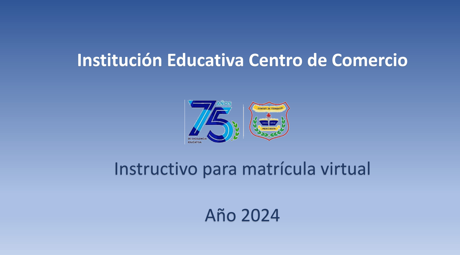 Instructivo Matricula 2024 - Imagen 1