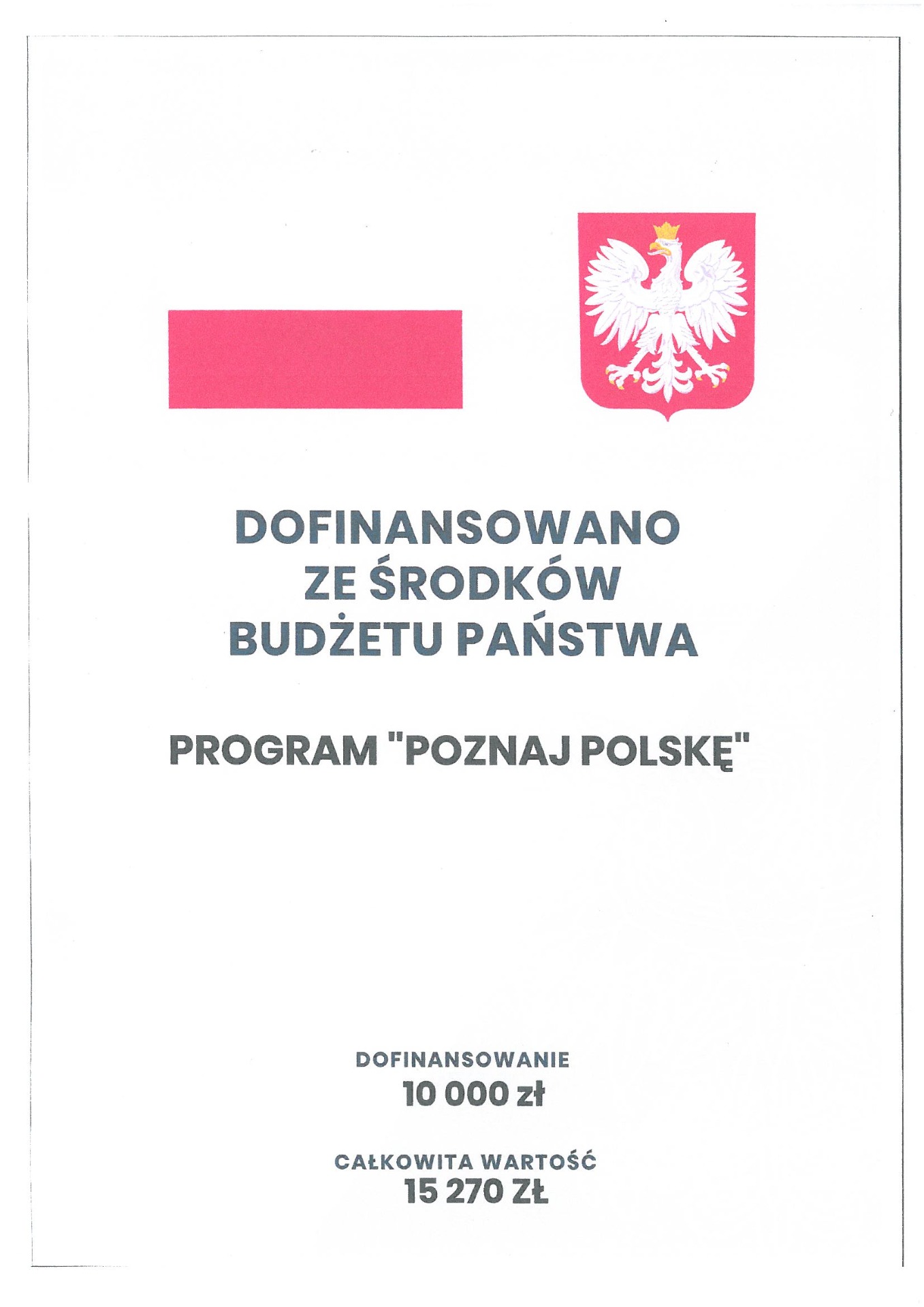 Program Ministerstwa Edukacji i Nauki „Poznaj Polskę” - Obrazek 1