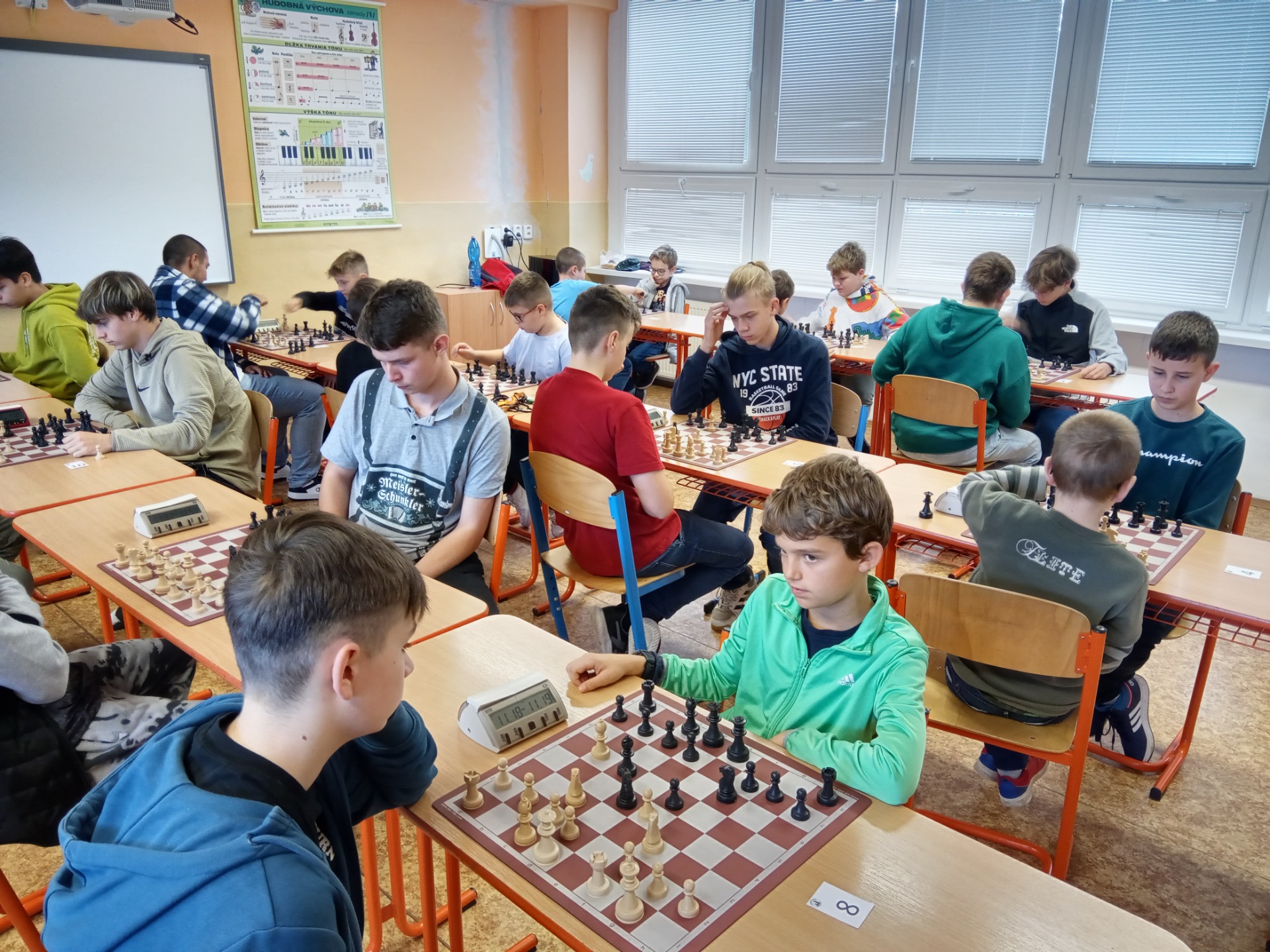 Regionálne majstrovstvá okresu BN a PE v šachu žiakov a žiačok ZŠ - Obrázok 1
