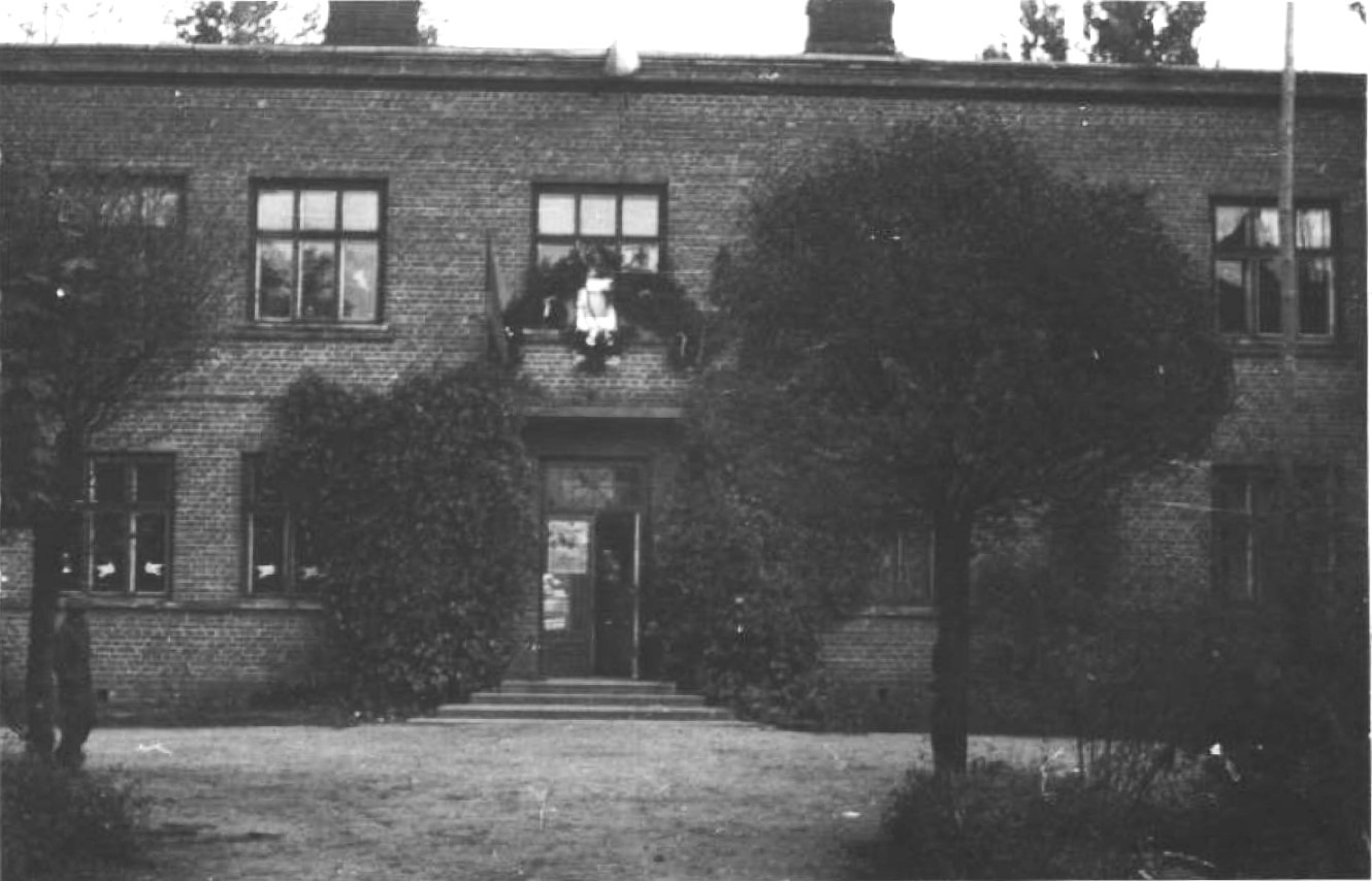 Widok szkoły od 1934 roku