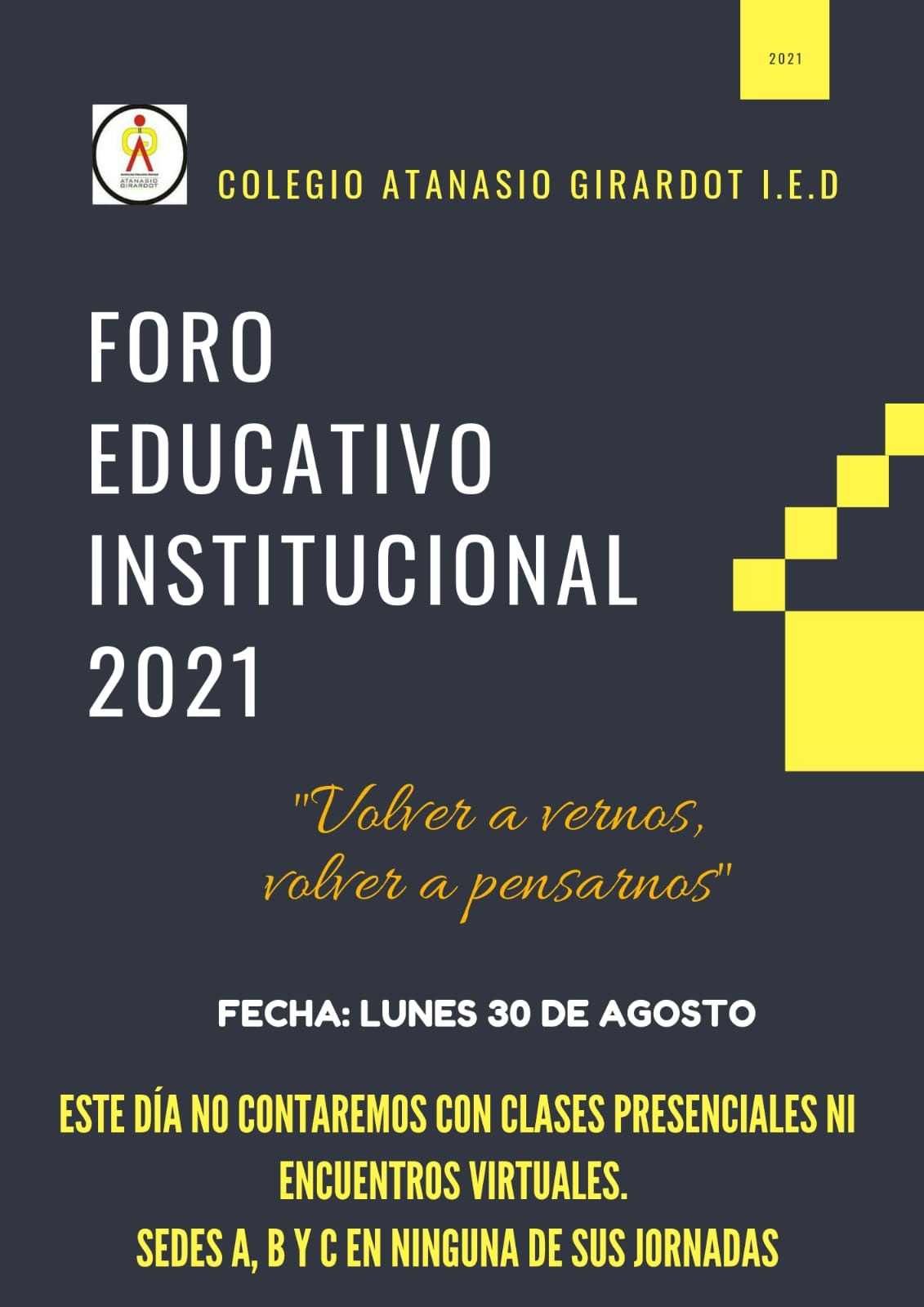 Foro Educativo Institucional 2021 - Imagen 1