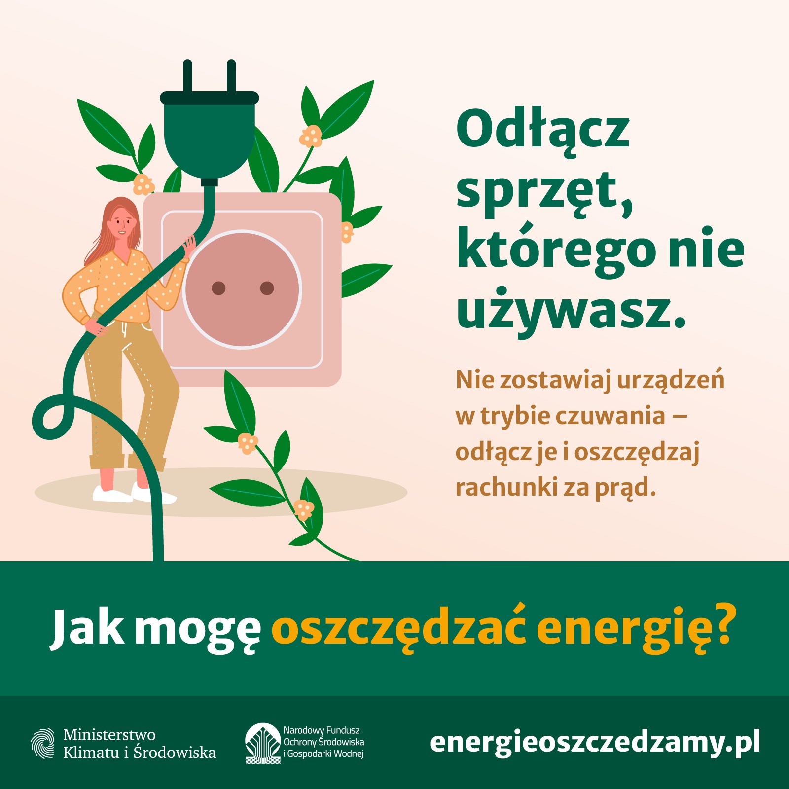 „Oszczędzamy energię” – kampania społeczna Ministerstwa Klimatu i Środowiska - Obrazek 1