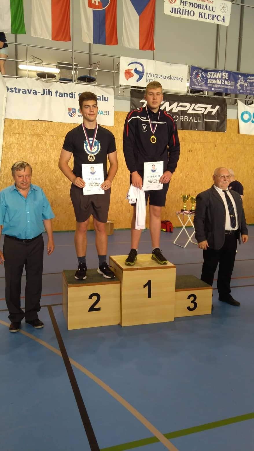 Frederik Jaroslav Sovík -víťaz turnaja vo váhe do 97 kg. - Obrázok 1