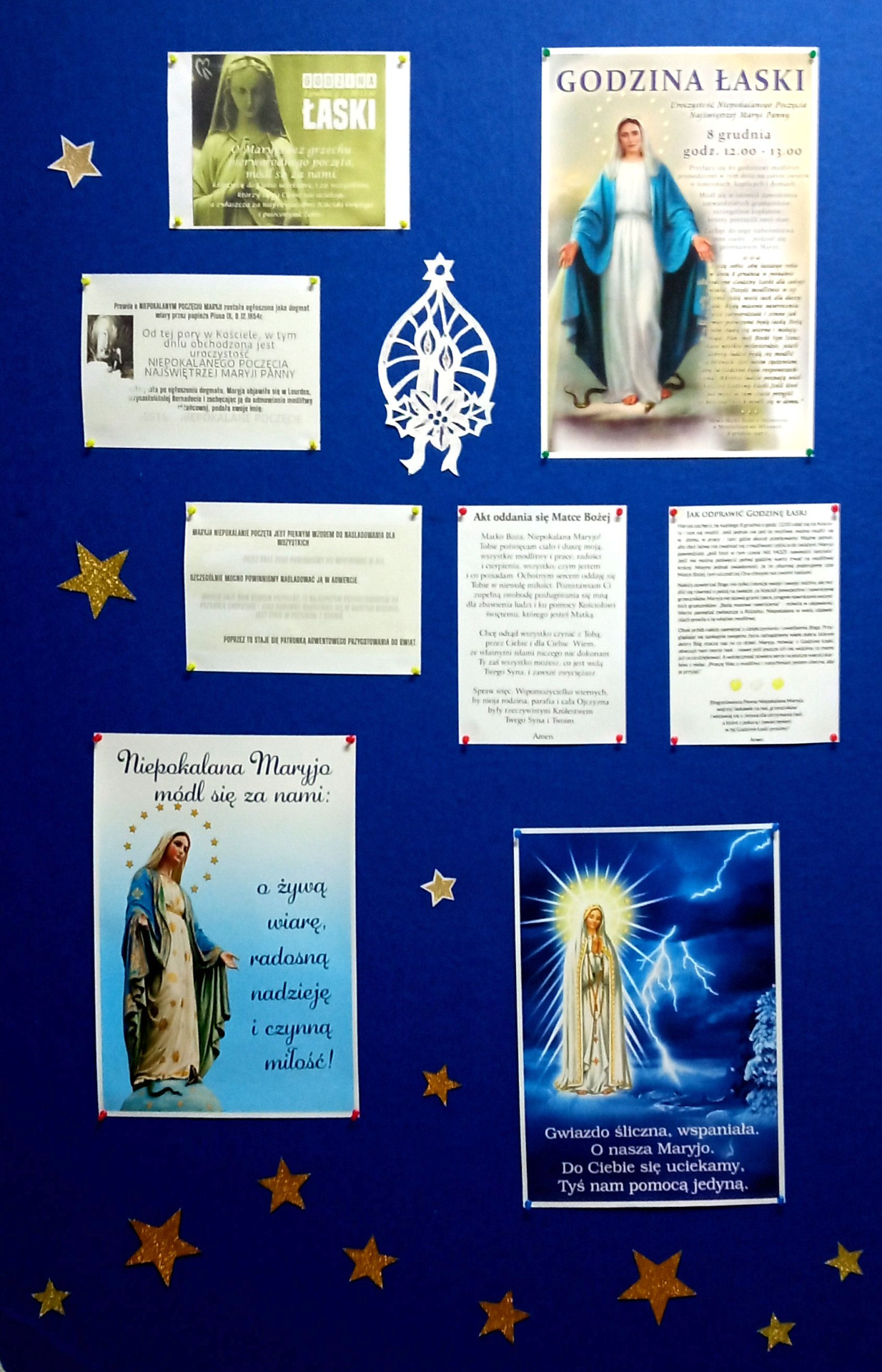 8 grudnia Uroczystość Niepokalanego Poczęcia Najświętszej Maryi Panny - Obrazek 1