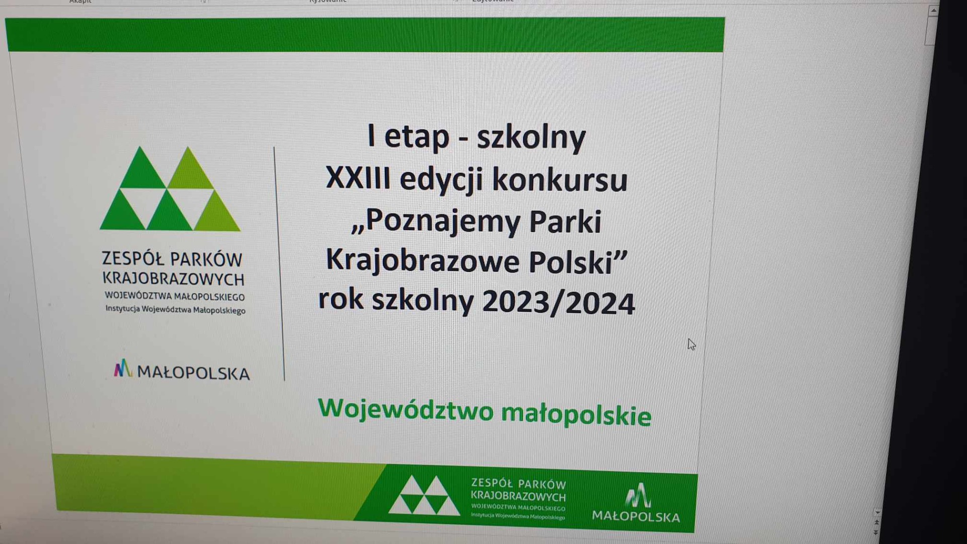 Konkurs Poznaj Parki Krajobrazowe Polski - Obrazek 2