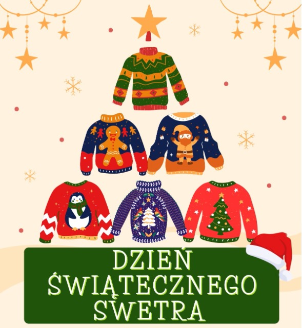 Plakat Dzień Świątecznego Swetra