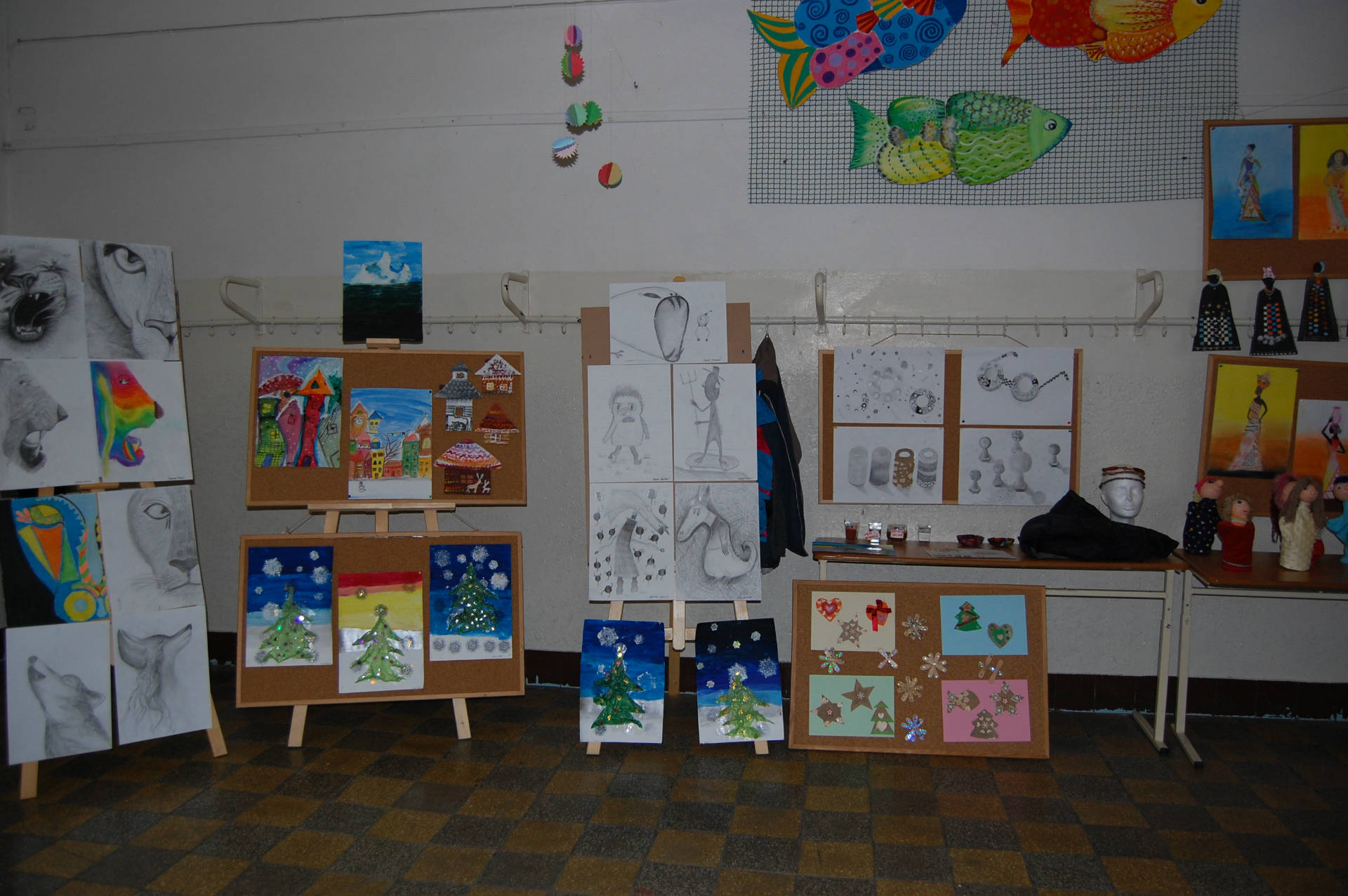 Vianočná výstava žiakov SZUŠ v Beniciach - Obrázok 3