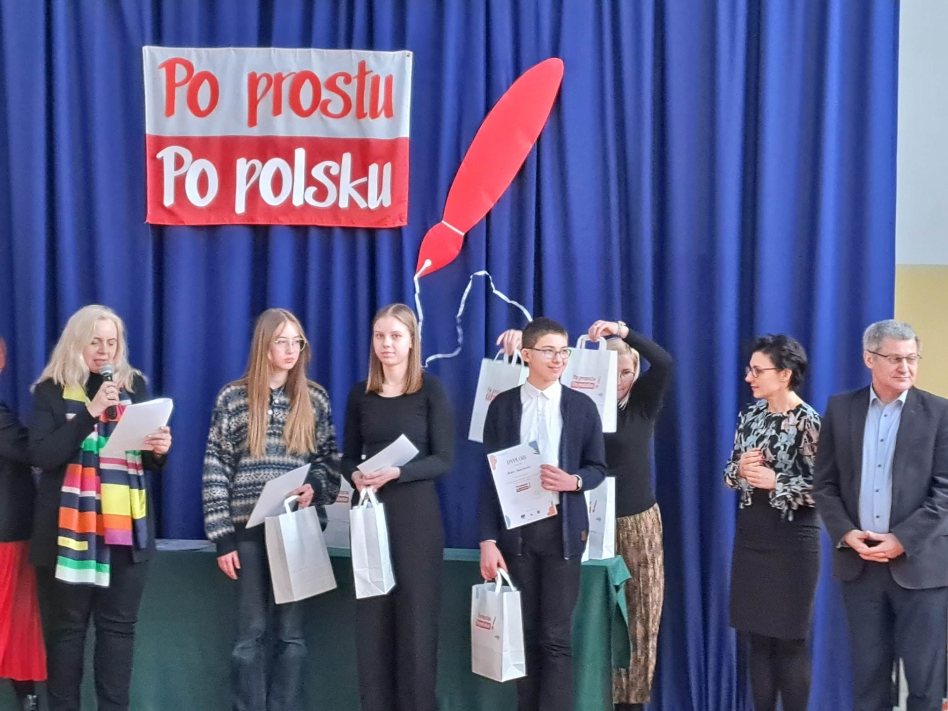 "PO PROSTU - PO POLSKU!" - gratulacje naszym uczniom! - Obrazek 2