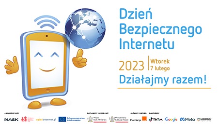 Obraz przedstawia logo Dnia Bezpiecznego Internetu