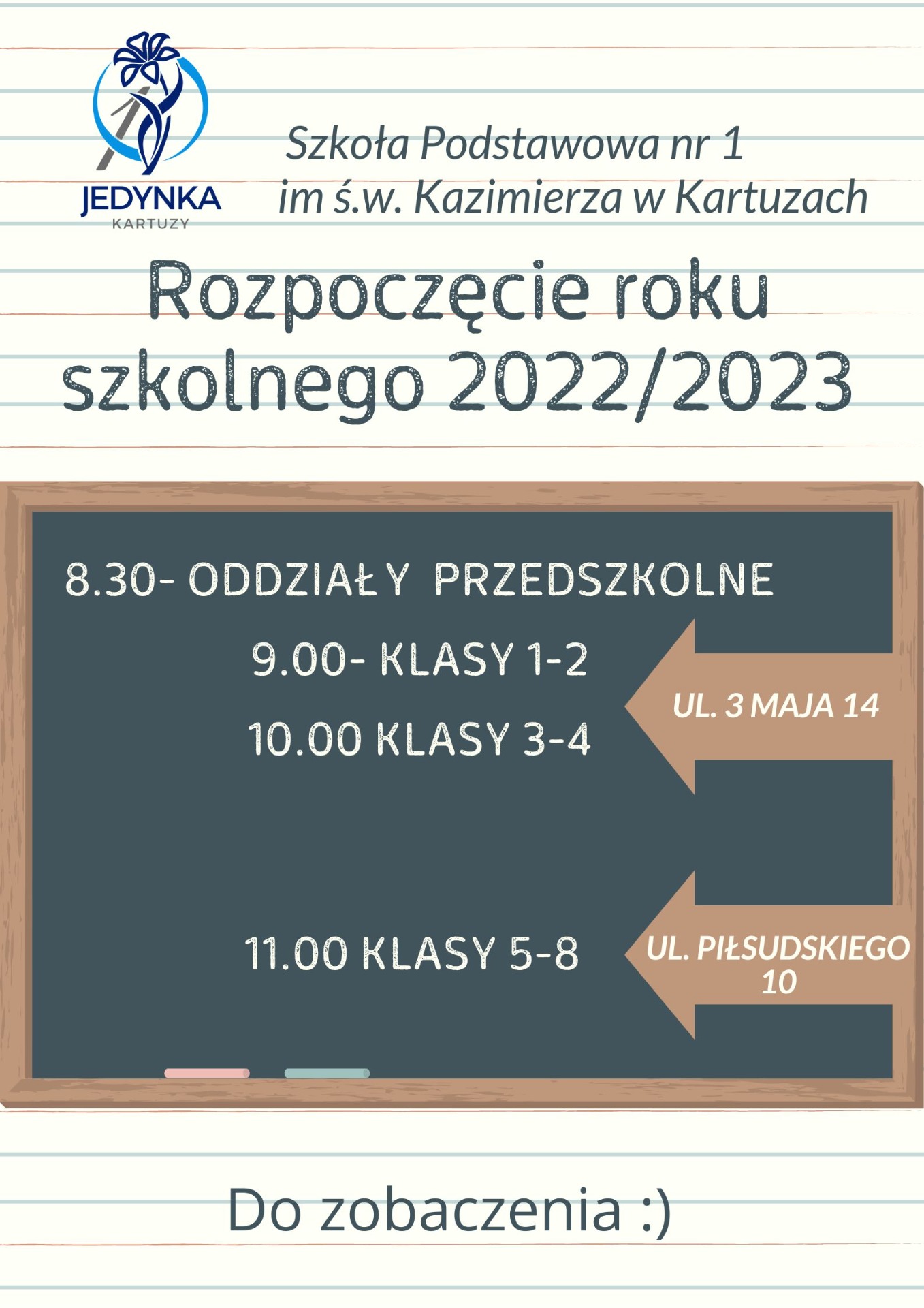 Rozpoczęcie roku szkolnego 2022/ 2023 - Obrazek 1
